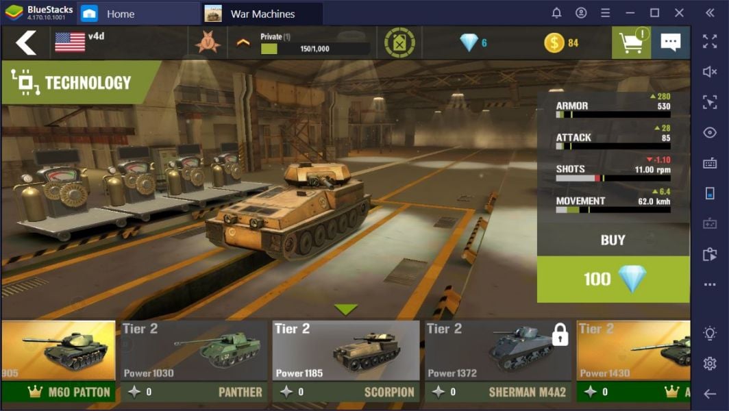 War Machines：Tanks Battle Game